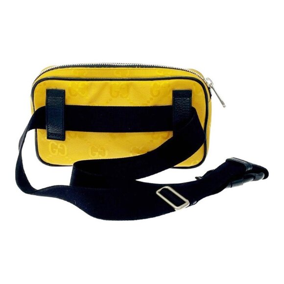 Gucci Nylon GG Pattern Off the Grid Body Bag Yellow Body - Picture 4 of 10